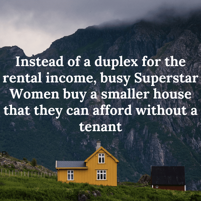 buy a smaller house