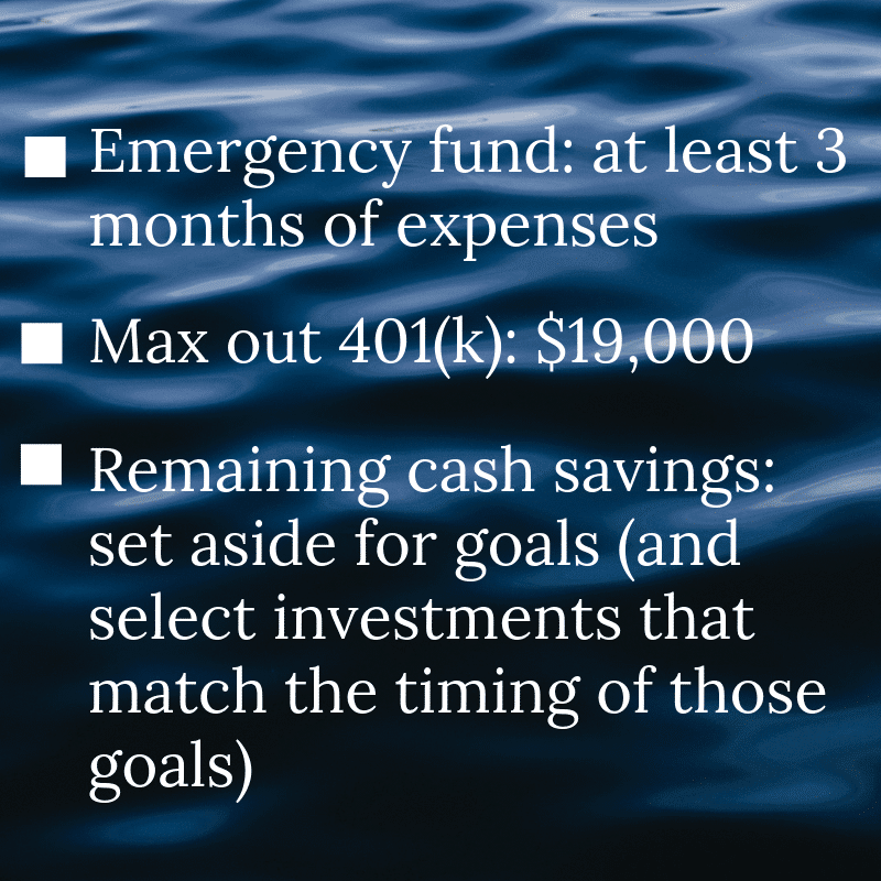 emergency fund 401k savings