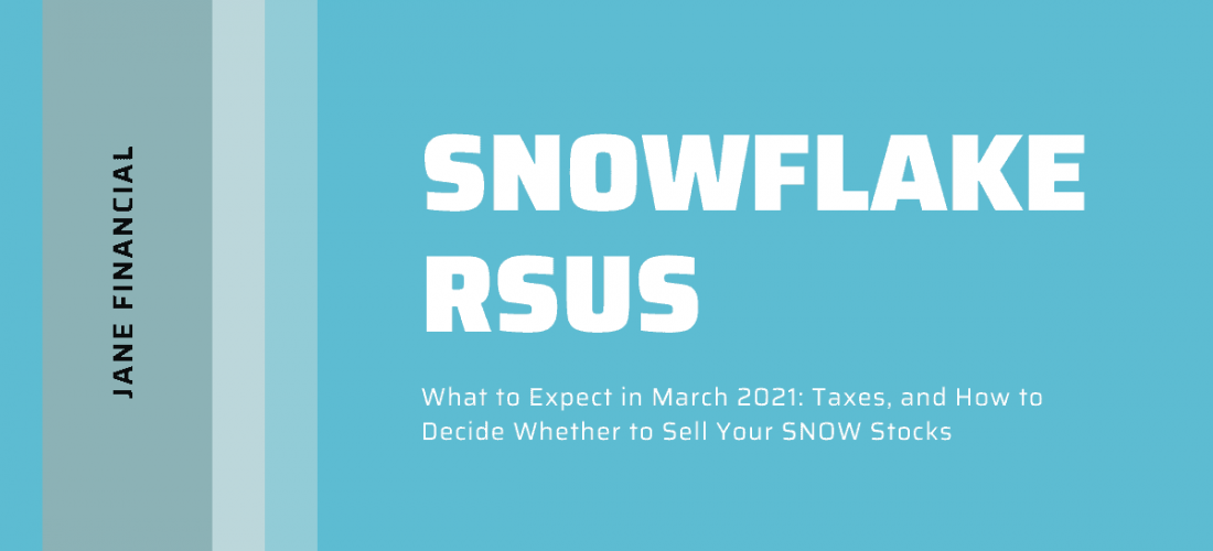 Snowflake IPO and Your RSUs